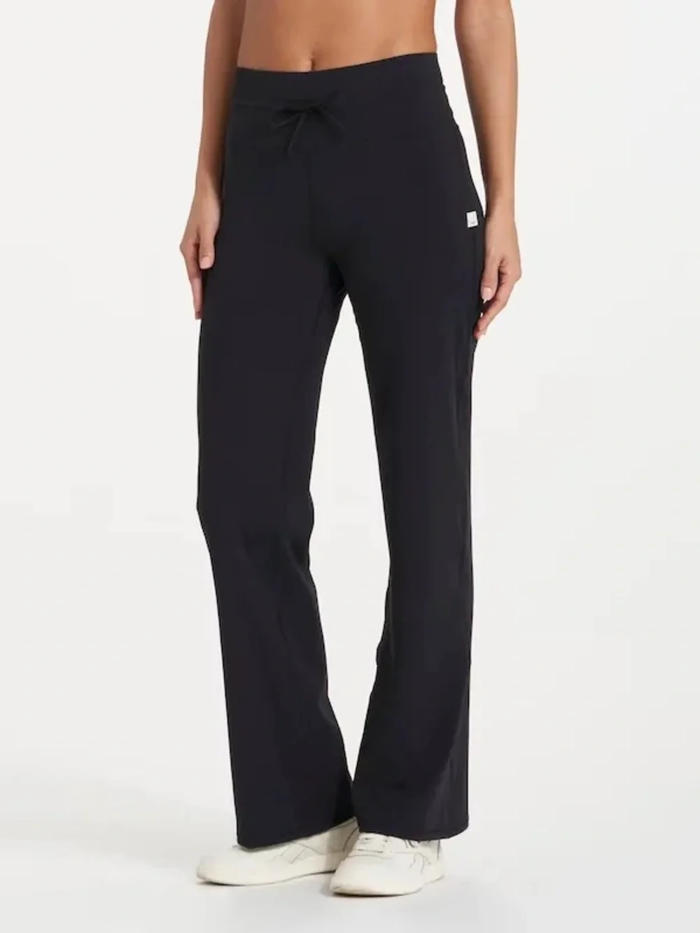 Vuori Black Boot Cut Flare Pants - Picture 1 of 5
